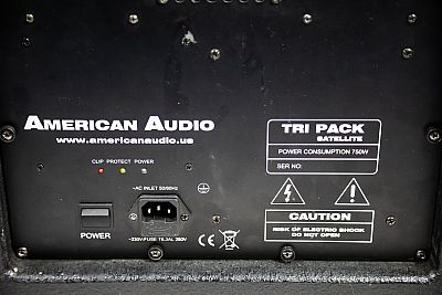 American Audio Tri Pack Satellite